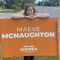 Sign Rally for Maeve McNaughton on Wednesday, June 1