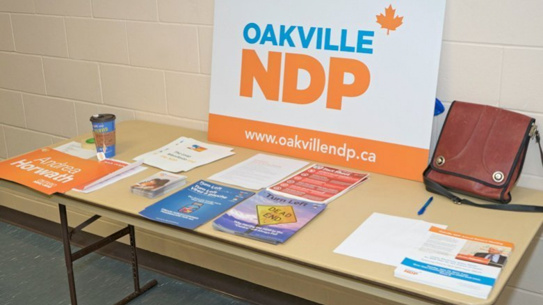 Oakville NDP to Hold Nomination Meeting and AGM on Tuesday, May 1, 2018