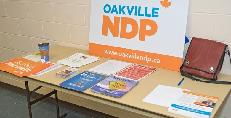 Oakville NDP to Hold Nomination Meeting and AGM on Tuesday, May 1, 2018