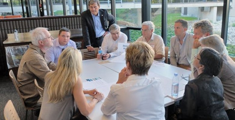 Oakville Town Hall Meetings, Organized by John Oliver, Discuss Climate Change and Electoral Reform