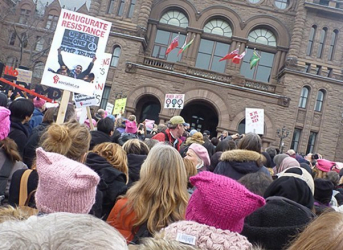 Women’s March in Toronto Calls for Gender Equality and Women’s Rights
